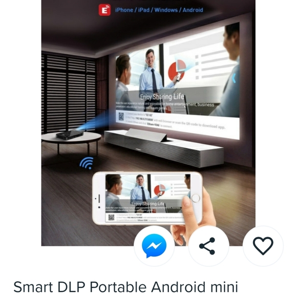 4K SMART PROJECTOR - Picture 2 of 4